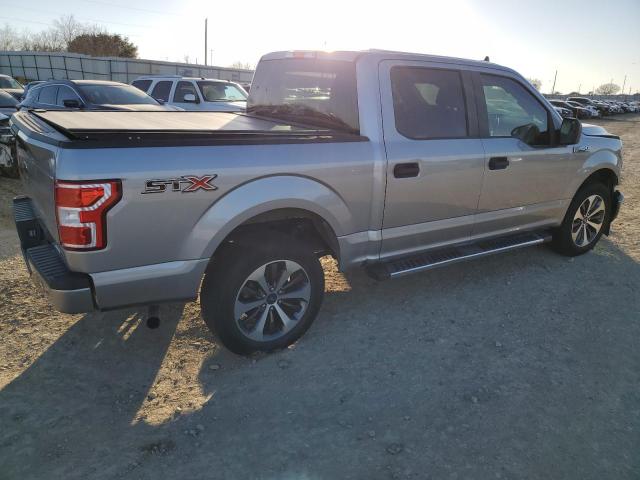1FTEW1CP7LKD37583 - 2020 FORD F150 SUPERCREW SILVER photo 3