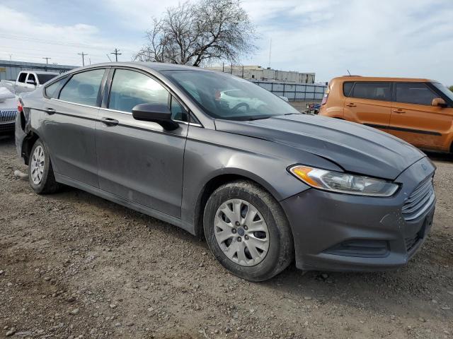 3FA6P0G72DR214959 - 2013 FORD FUSION S SILVER photo 4