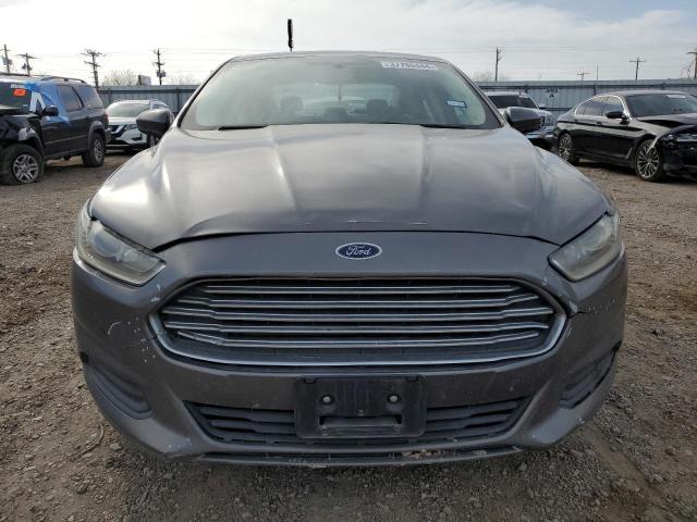 3FA6P0G72DR214959 - 2013 FORD FUSION S SILVER photo 5