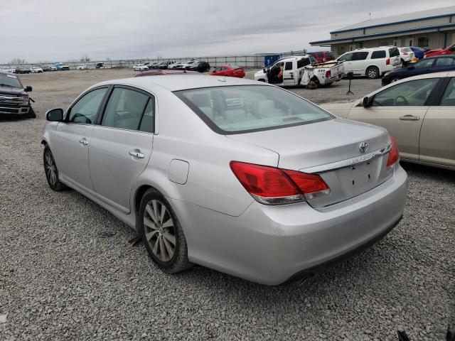 4T1BK3DB3BU394522 - 2011 TOYOTA AVALON BASE SILVER photo 2