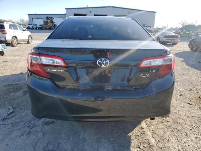 4T1BF1FK6EU413087 - 2014 TOYOTA CAMRY L BLACK photo 6