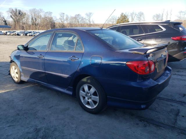 1NXBR32E08Z996568 - 2008 TOYOTA COROLLA CE BLUE photo 2