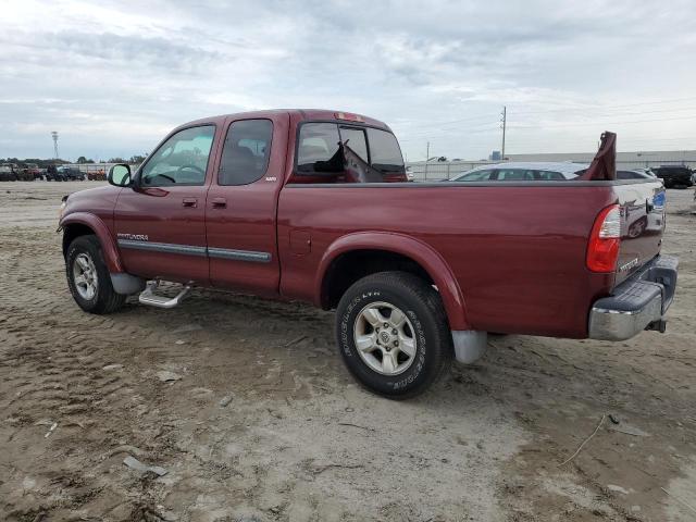 5TBRT341X6S481831 - 2006 TOYOTA TUNDRA ACCESS CAB SR5 BURGUNDY photo 2