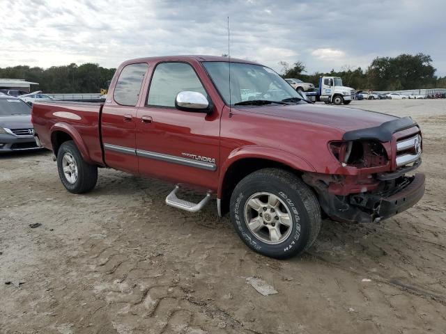 5TBRT341X6S481831 - 2006 TOYOTA TUNDRA ACCESS CAB SR5 BURGUNDY photo 4