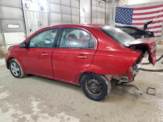 KL1TD5DE6AB129829 - 2010 CHEVROLET AVEO LS MAROON photo 2