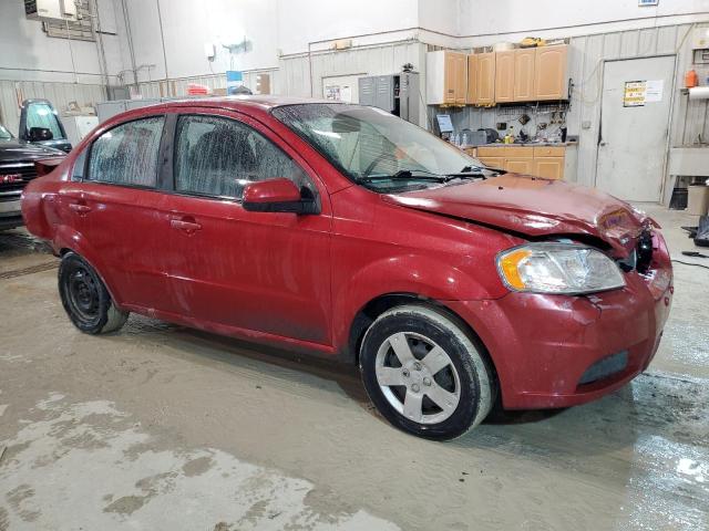 KL1TD5DE6AB129829 - 2010 CHEVROLET AVEO LS Tünd qırmızı foto 4