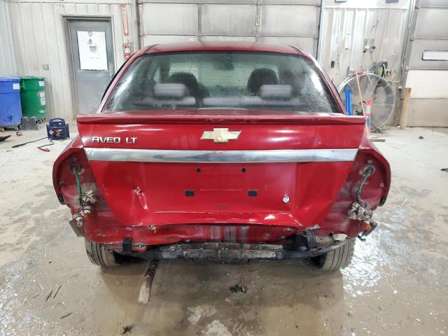 KL1TD5DE6AB129829 - 2010 CHEVROLET AVEO LS Tünd qırmızı foto 6