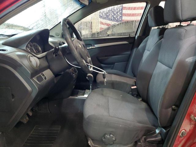 KL1TD5DE6AB129829 - 2010 CHEVROLET AVEO LS Tünd qırmızı foto 7