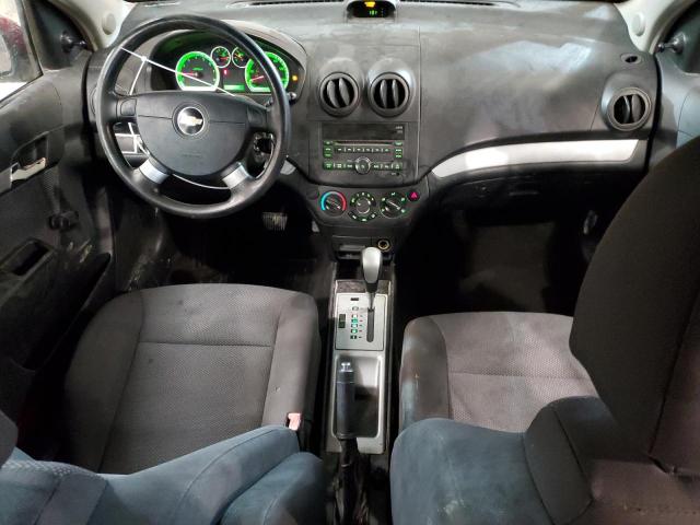 KL1TD5DE6AB129829 - 2010 CHEVROLET AVEO LS Tünd qırmızı foto 8