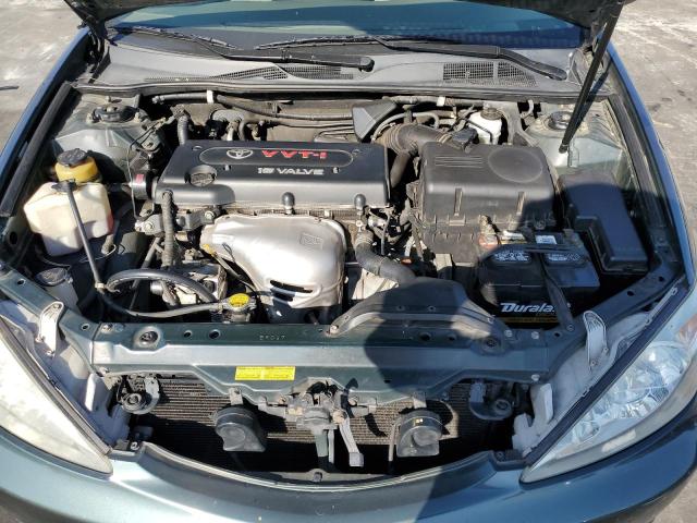 4T1BE32K32U557843 - 2002 TOYOTA CAMRY LE GREEN photo 11