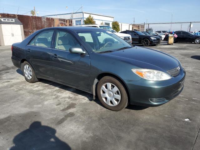 4T1BE32K32U557843 - 2002 TOYOTA CAMRY LE GREEN photo 4