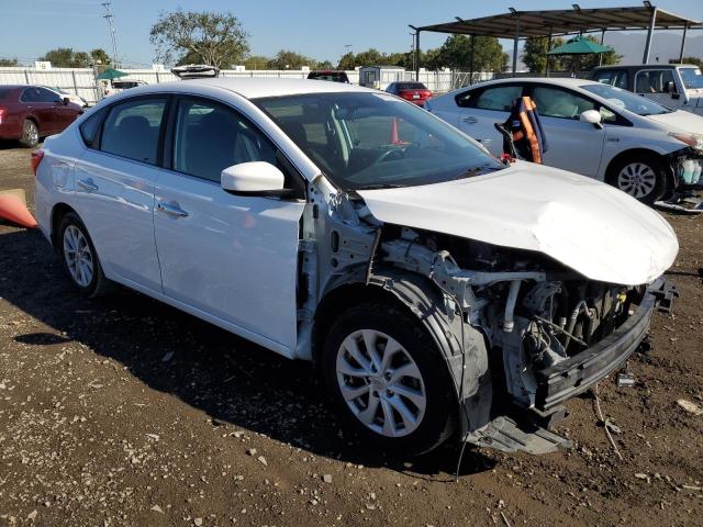 3N1AB7AP9KY381278 - 2019 NISSAN SENTRA S WHITE photo 4