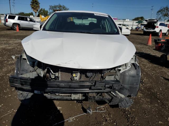 3N1AB7AP9KY381278 - 2019 NISSAN SENTRA S WHITE photo 5