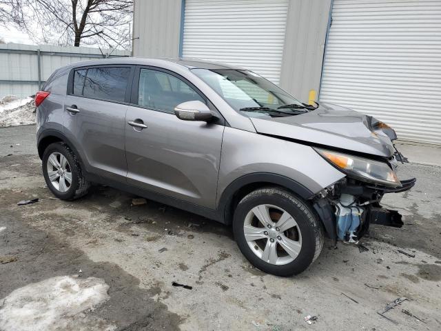 KNDPB3A22D7502211 - 2013 KIA SPORTAGE BASE SILVER photo 4