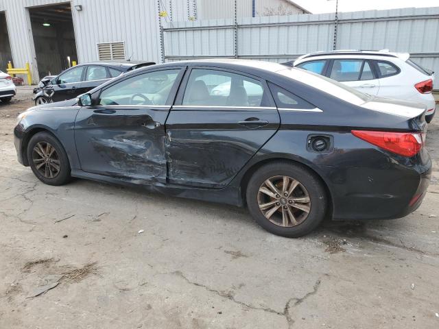 5NPEB4AC7EH901151 - 2014 HYUNDAI SONATA GLS BLACK photo 2