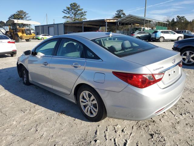 5NPEB4AC3CH356871 - 2012 HYUNDAI SONATA GLS SILVER photo 2