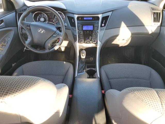 5NPEB4AC3CH356871 - 2012 HYUNDAI SONATA GLS SILVER photo 8