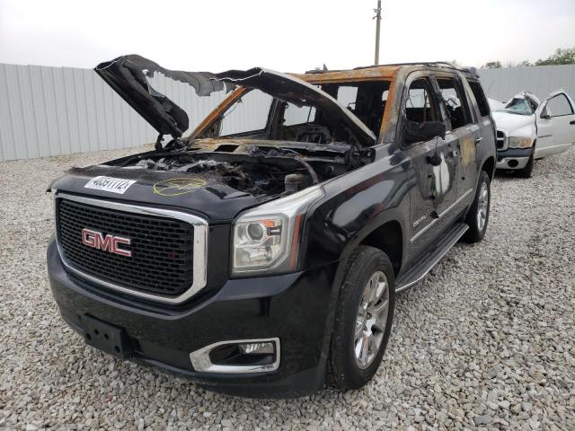 1GKS2CKJ9FR603077 - 2015 GMC YUKON DENALI BLACK photo 2