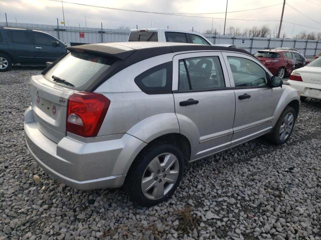 1B3HB48B87D301436 - 2007 DODGE CALIBER SXT SILVER photo 3