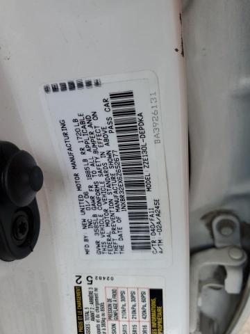 1NXBR32EX6Z652677 - 2006 TOYOTA COROLLA CE WHITE photo 12