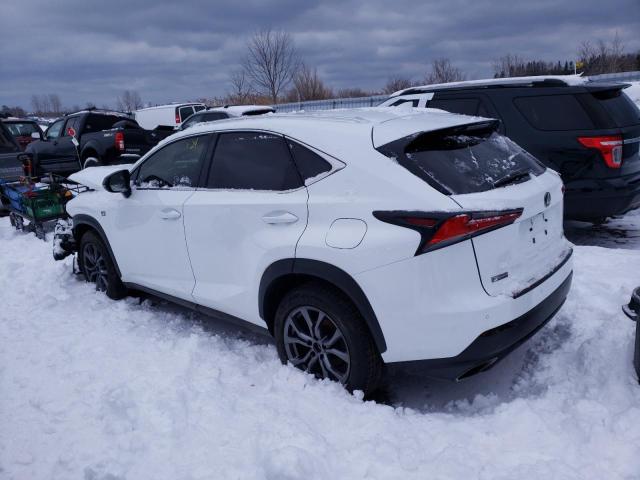 JTJBARBZ3K2209971 - 2019 LEXUS NX 300 BASE თეთრი ფოტო 2