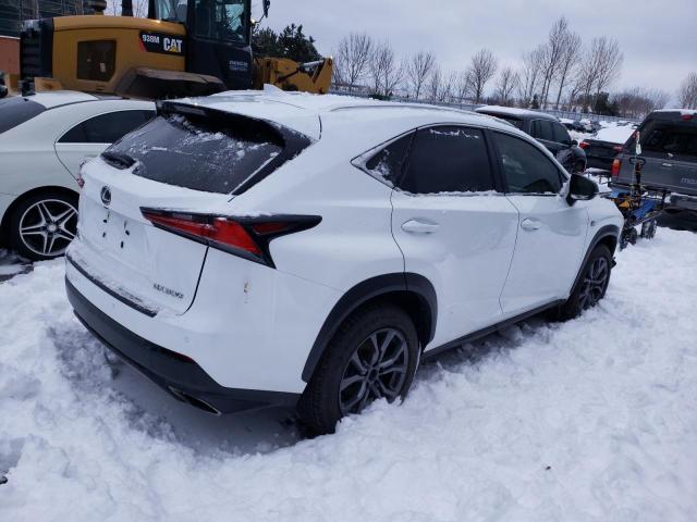 JTJBARBZ3K2209971 - 2019 LEXUS NX 300 BASE თეთრი ფოტო 3