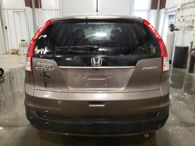 5J6RM4H53CL000591 - 2012 HONDA CR-V EX GRAY photo 6