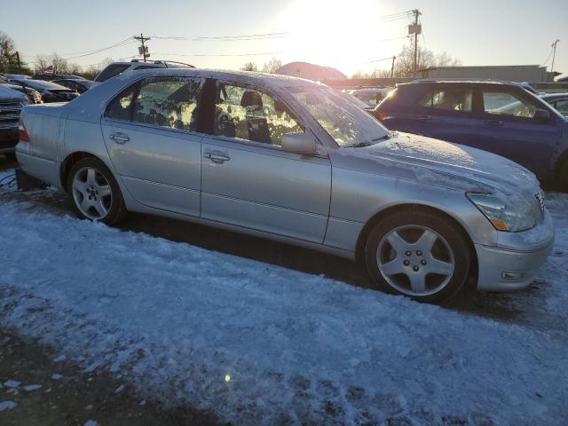 JTHBN36FX65050034 - 2006 LEXUS LS 430 SILVER photo 4