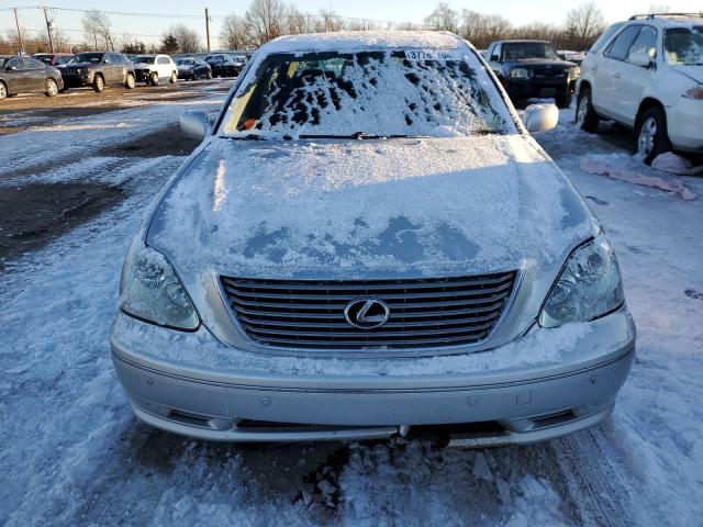 JTHBN36FX65050034 - 2006 LEXUS LS 430 SILVER photo 5