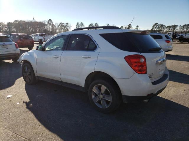 2GNFLDE58C6281948 - 2012 CHEVROLET EQUINOX LT WHITE photo 2