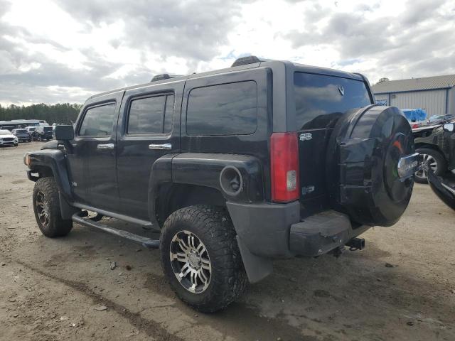 5GTEN13E488147173 - 2008 HUMMER H3 BLACK photo 2