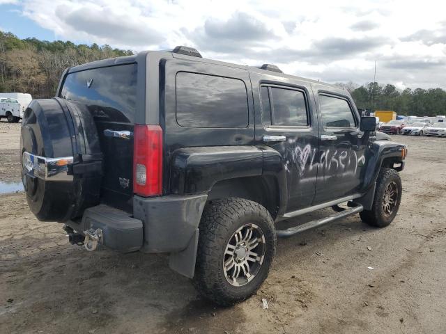 5GTEN13E488147173 - 2008 HUMMER H3 BLACK photo 3