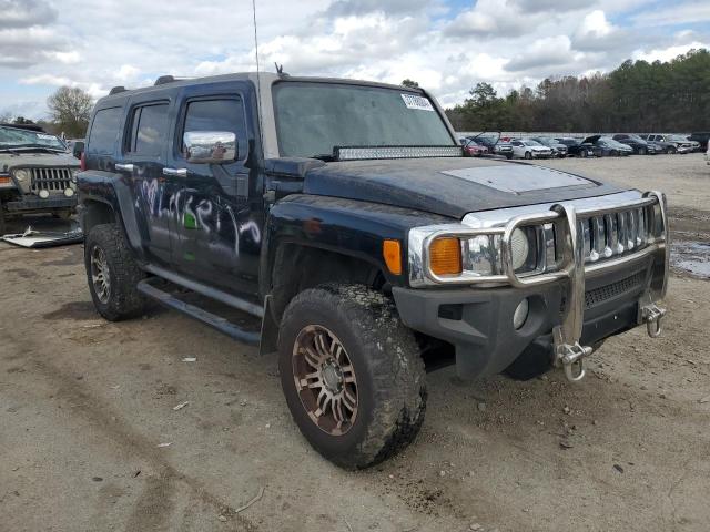 5GTEN13E488147173 - 2008 HUMMER H3 BLACK photo 4