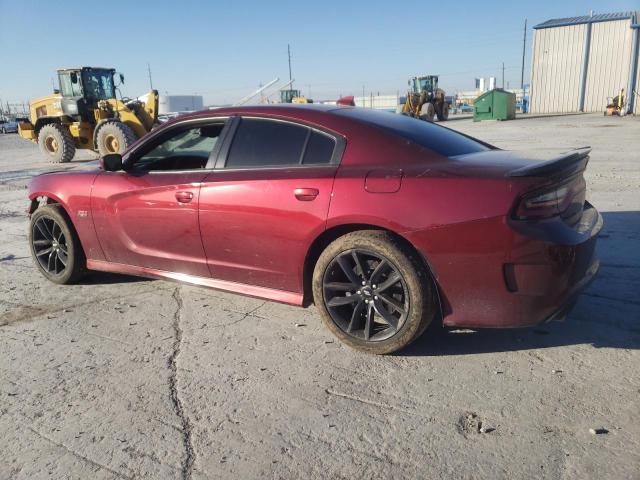 2C3CDXGJXKH506950 - 2019 DODGE CHARGER SCAT PACK MAROON photo 2