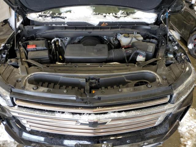 1GNSKTKL0MR331794 - 2021 CHEVROLET TAHOE K1500 HIGH COUNTRY BLACK photo 12