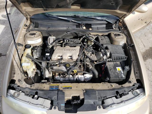 1G3NL12E32C136605 - 2002 OLDSMOBILE ALERO GL GOLD photo 11