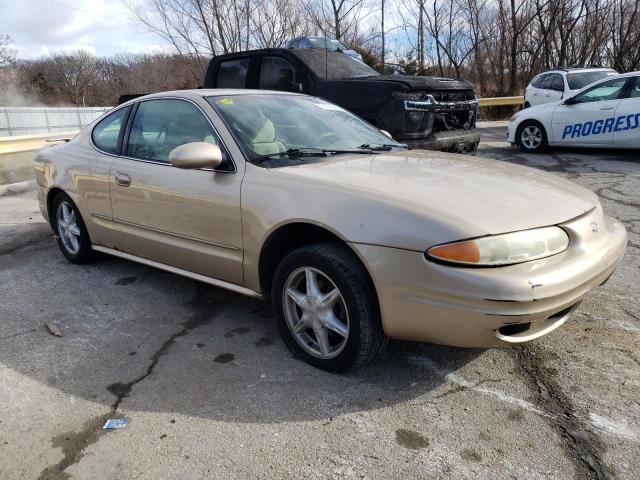 1G3NL12E32C136605 - 2002 OLDSMOBILE ALERO GL GOLD photo 4