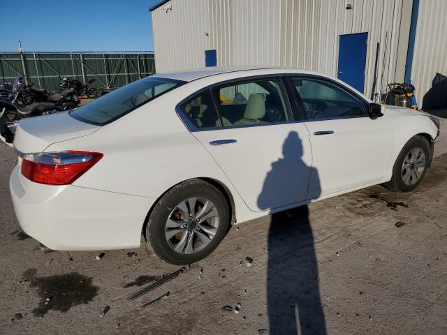 1HGCR2F35EA044479 - 2014 HONDA ACCORD LX WHITE photo 3