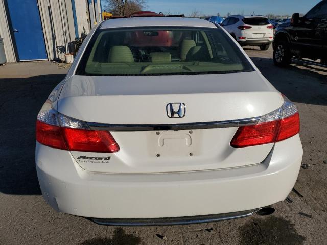 1HGCR2F35EA044479 - 2014 HONDA ACCORD LX WHITE photo 6