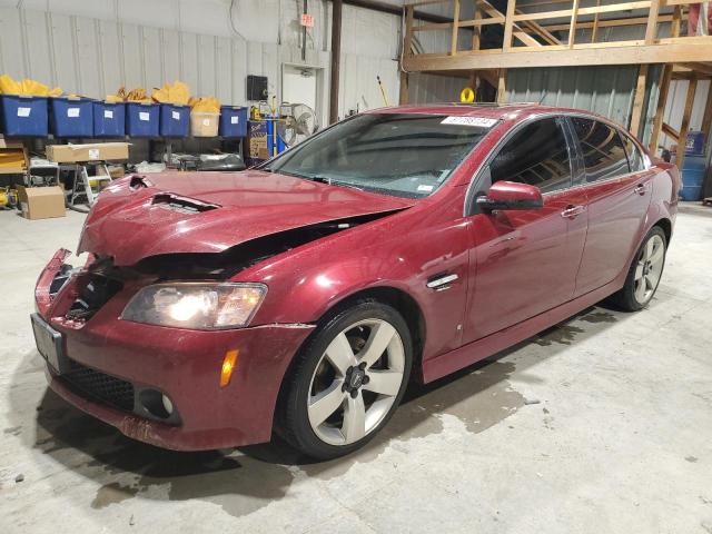 6G2EC57Y89L215036 - 2009 PONTIAC G8 GT RED photo 1