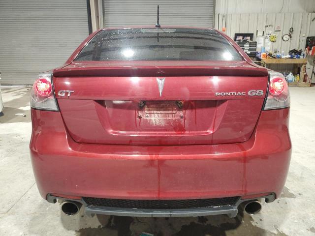 6G2EC57Y89L215036 - 2009 PONTIAC G8 GT RED photo 6