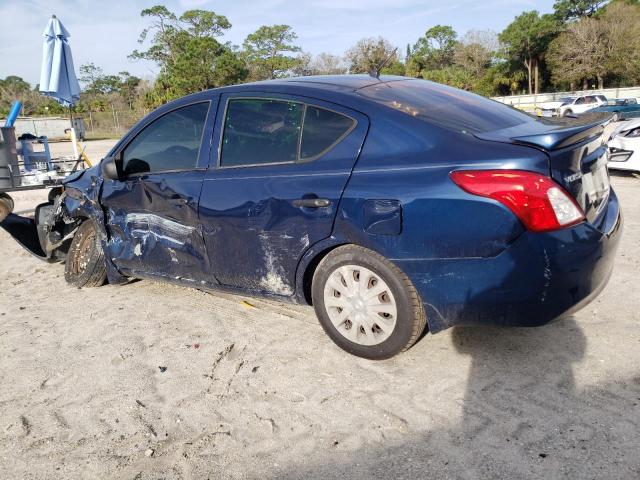 3N1CN7AP8EL844853 - 2014 NISSAN VERSA S BLUE photo 2