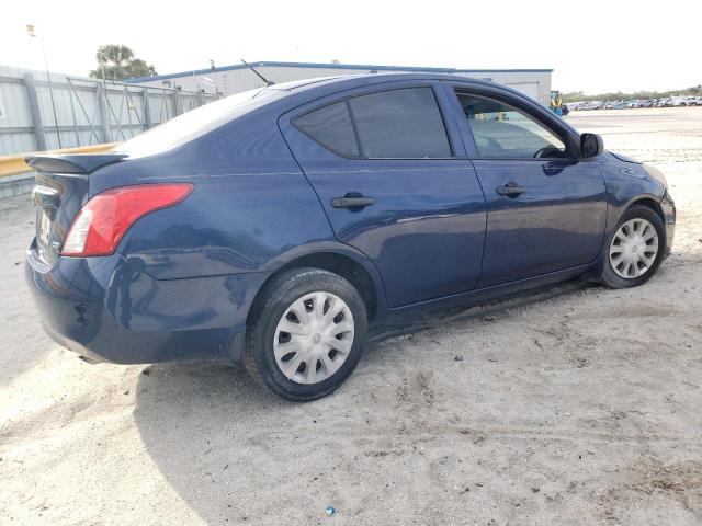 3N1CN7AP8EL844853 - 2014 NISSAN VERSA S BLUE photo 3