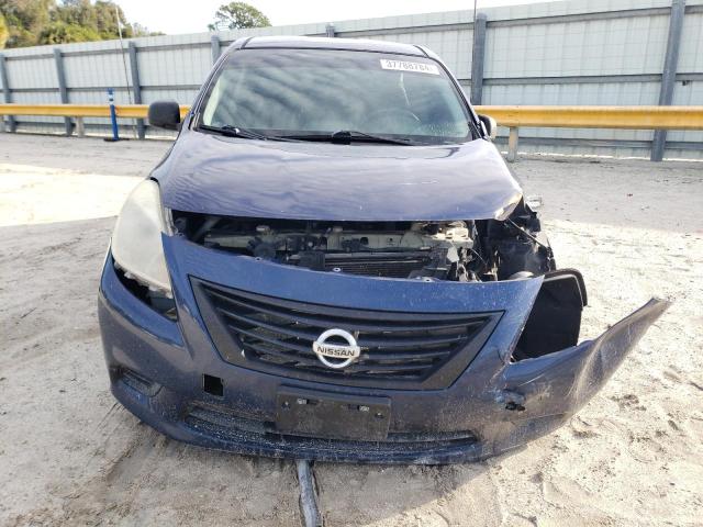 3N1CN7AP8EL844853 - 2014 NISSAN VERSA S BLUE photo 5