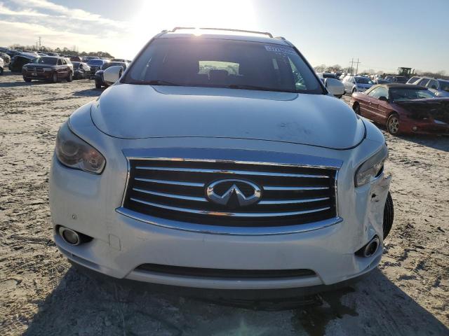 5N1AL0MM8EC532221 - 2014 INFINITI QX60 WHITE photo 5