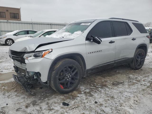 1GNEVKKW6LJ271154 - 2020 CHEVROLET TRAVERSE PREMIER SILVER photo 1