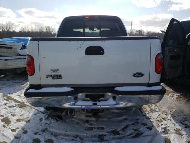 1FTRW08L23KD33569 - 2003 FORD F150 SUPERCREW WHITE photo 6