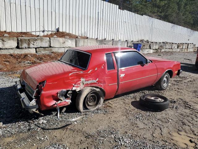 4J47AAK120794 - 1980 BUICK REGAL 红色 照片 3