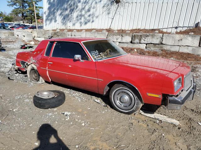 4J47AAK120794 - 1980 BUICK REGAL 红色 照片 4