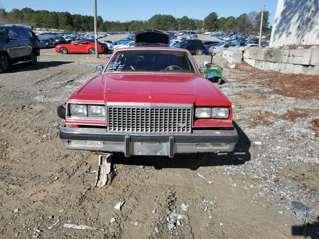 4J47AAK120794 - 1980 BUICK REGAL 红色 照片 5
